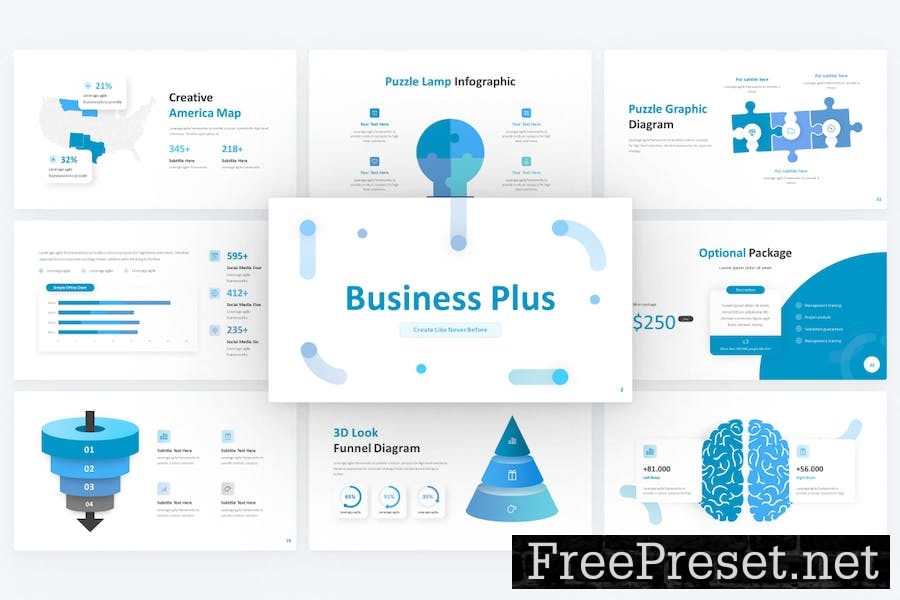 BusinessPlus Business Google Slides Template S7LW23Q