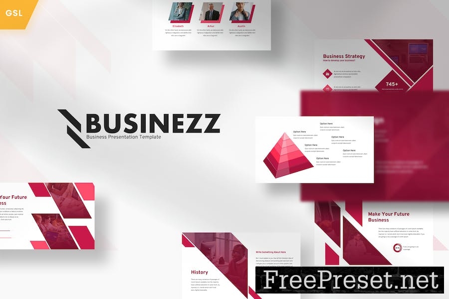 Businezz - Google Slides Template ULAWUL8