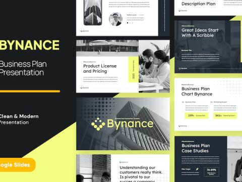 BYNANCE - Business Plan Google Slides 8BQGZK2