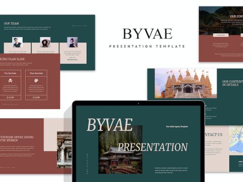 Byvae : Tour Guide Agency Google Slides Template L5AE8RG