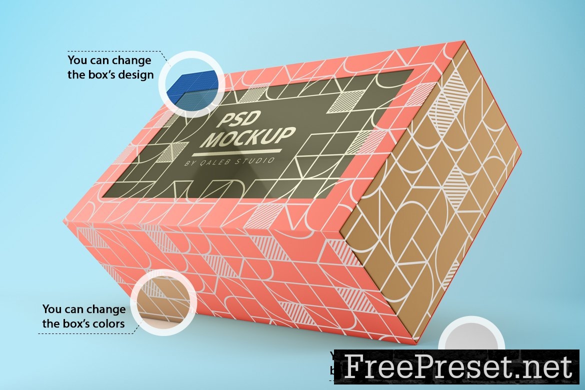 Cake Box Mockup 10204784