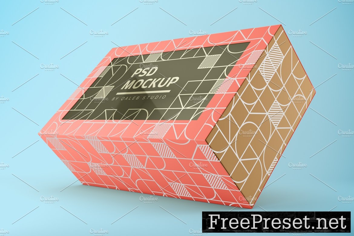 Cake Box Mockup 10204784