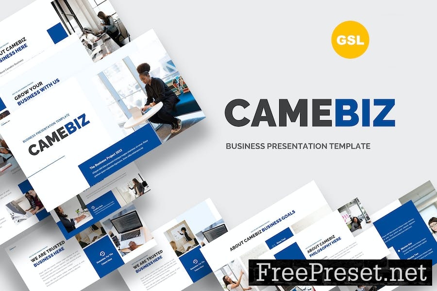 Camebiz - Business Google Slides F2KKZLJ