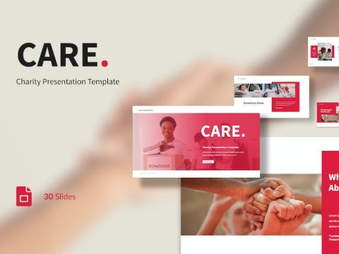 Care - Charity Presentation Template Google Slides B8ARGX4