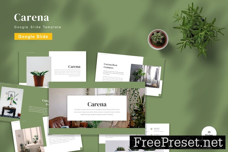 Carena - Google Slide Template 8KR7U73