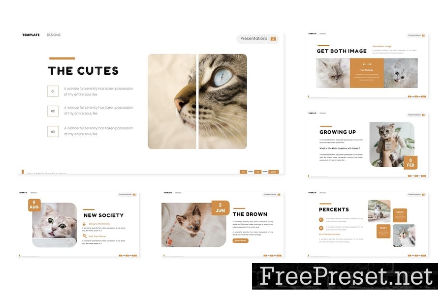 Catelosa - Google Slides Template 82JPGHQ