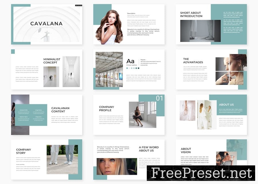 Cavalana - Business Google Slides Template ACZ57QW