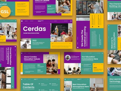 Cerdas - Education Google Slides 9PUNU6V