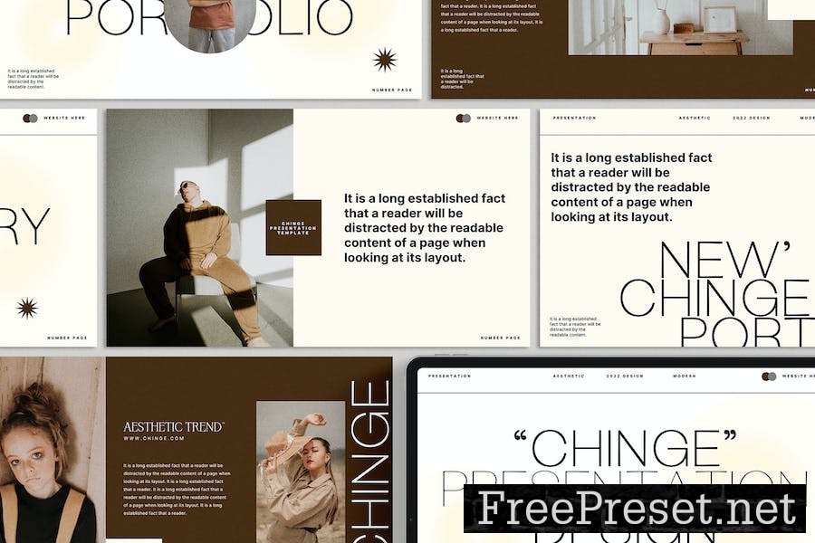 Chinge - Google Slide Presentation Template RTCKK5F