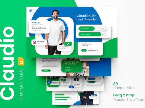 Claudio - Business Google Slide Template L6YMM56