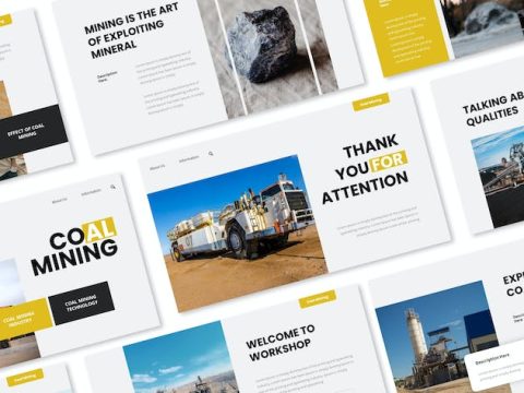 Coal Mining Google Slides Presentation Template