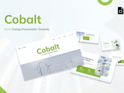 Cobalt - Green Energy Presentation Google Slides NDGYJYA