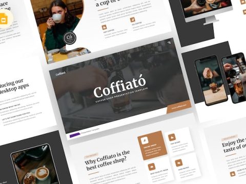 Coffiato - Coffee Google Slides Template CV5UUQ2