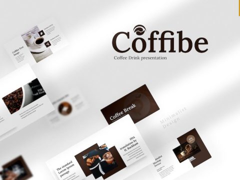 Coffibe - Minimalist Google Slides Template F5Z9JP8