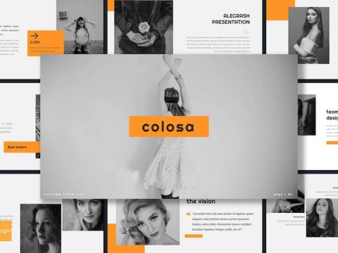 Colosa - Lookbook Google Slides Template B5ZV292