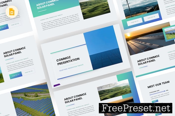 Commoz - Solar Panel Google Slides Template