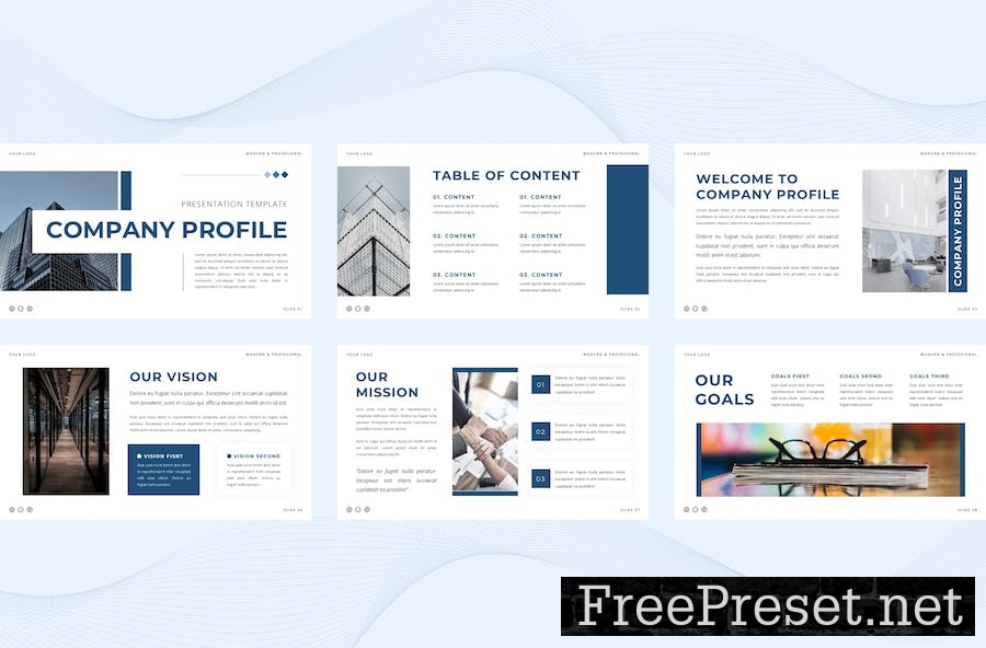 Company Profile Presentation Template