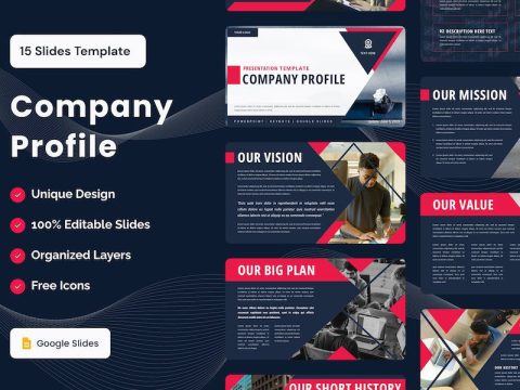 Company Profile Presentation Template DPS6WFP