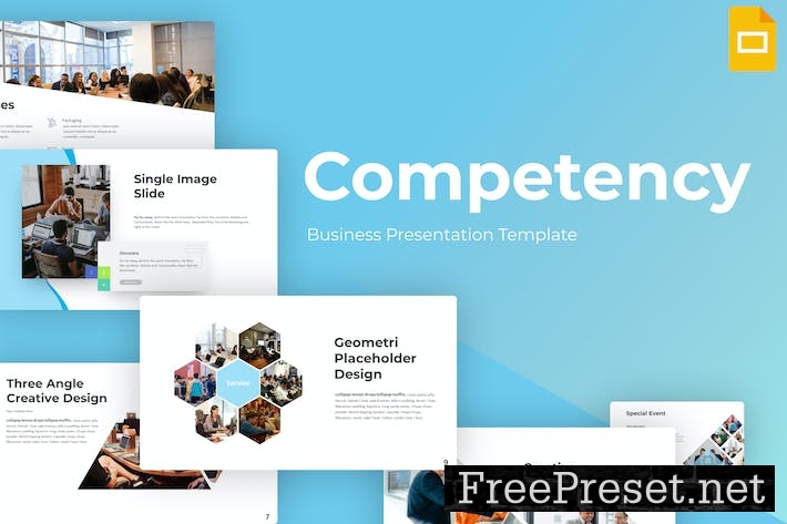 Competency Business Google Slides Template F5LQPZ4