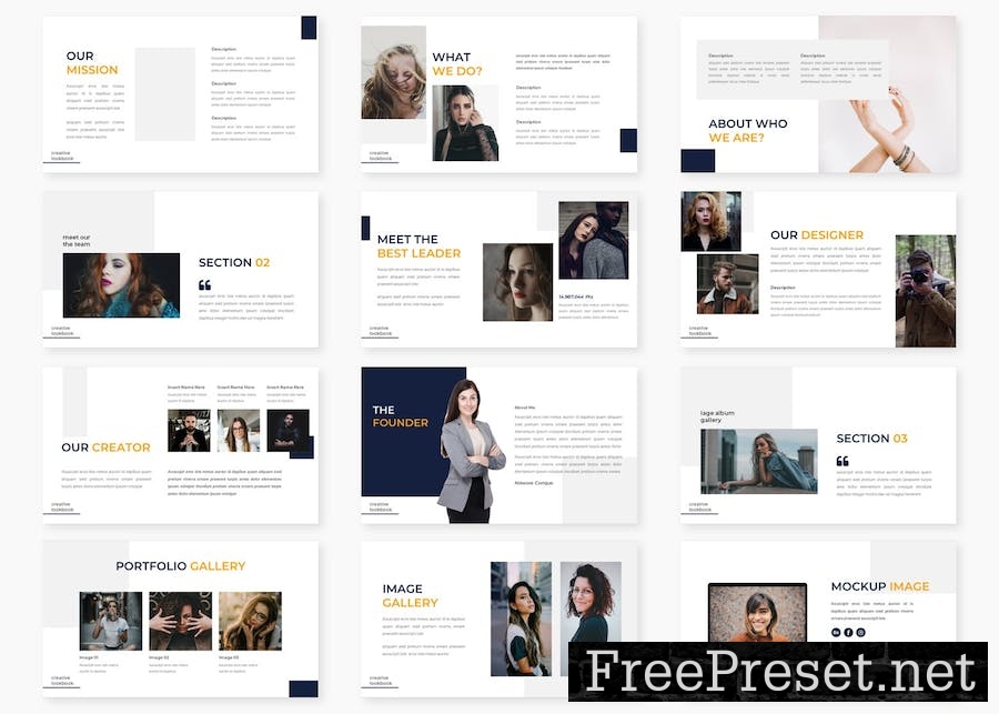 Conque - Business Google Slides Template PZYRKBP