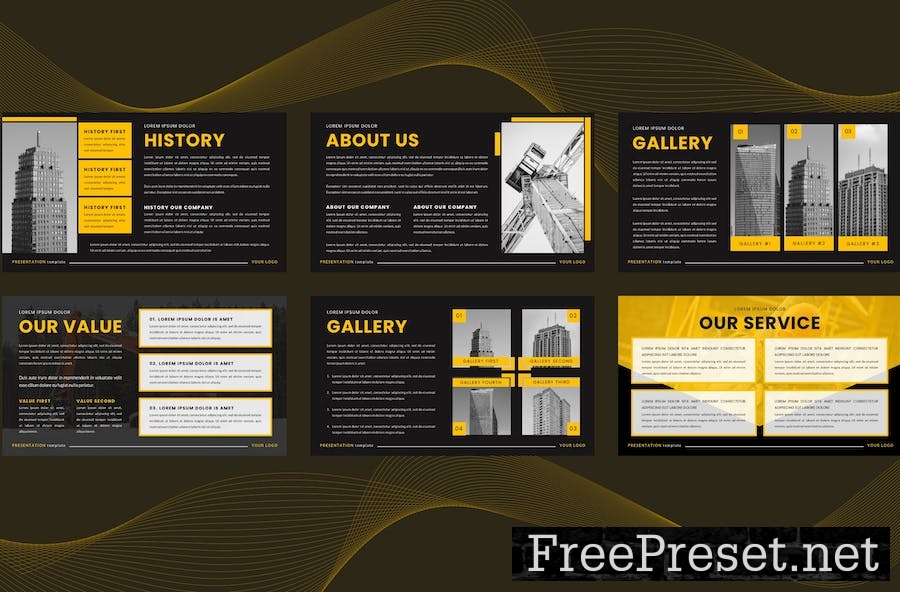 Construction Building Presentation Template Z4J6L3Z