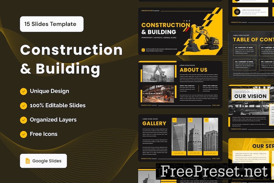 Construction Building Presentation Template Z4J6L3Z