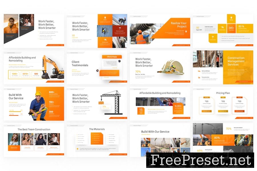 Construcvio Industry Google Slides Template WTN9Q84