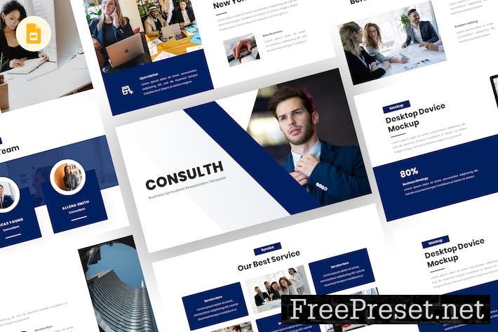 Consulth - Business Google Slides Template 7KV68Y3