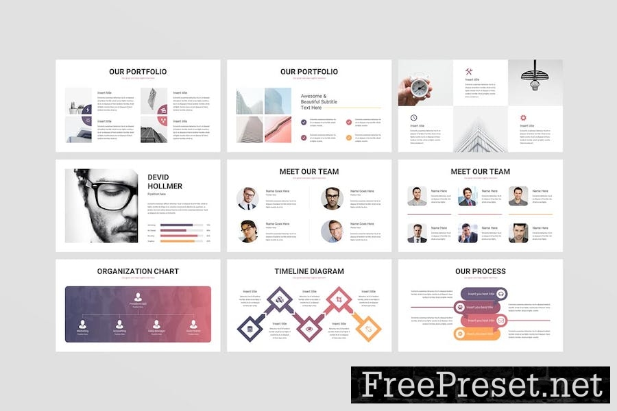 Consulting Google Slides Presentation Template 35TUS4K