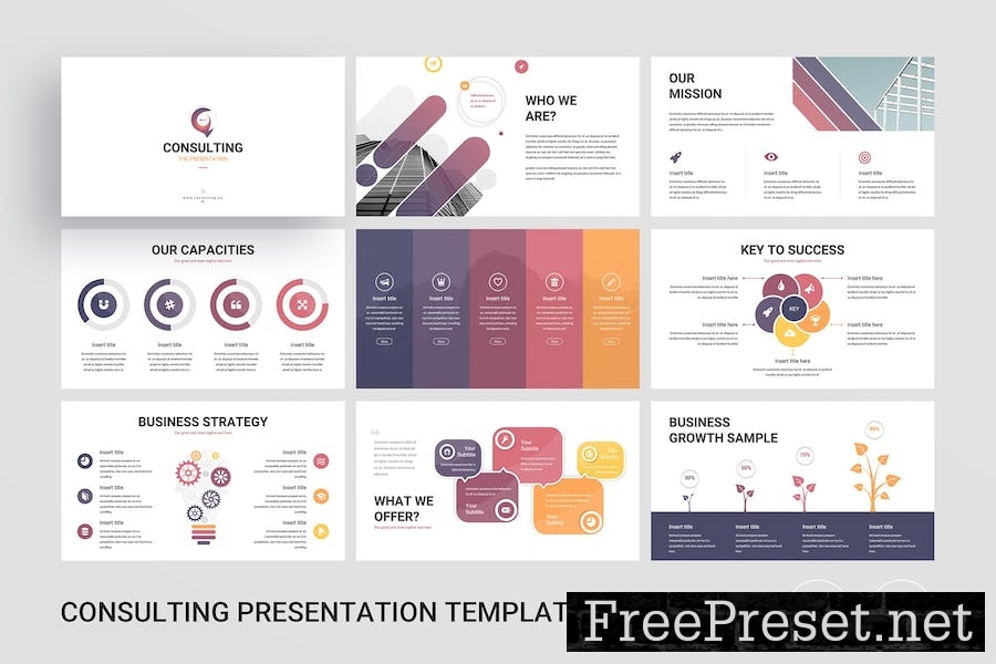 Consulting Google Slides Presentation Template 35TUS4K