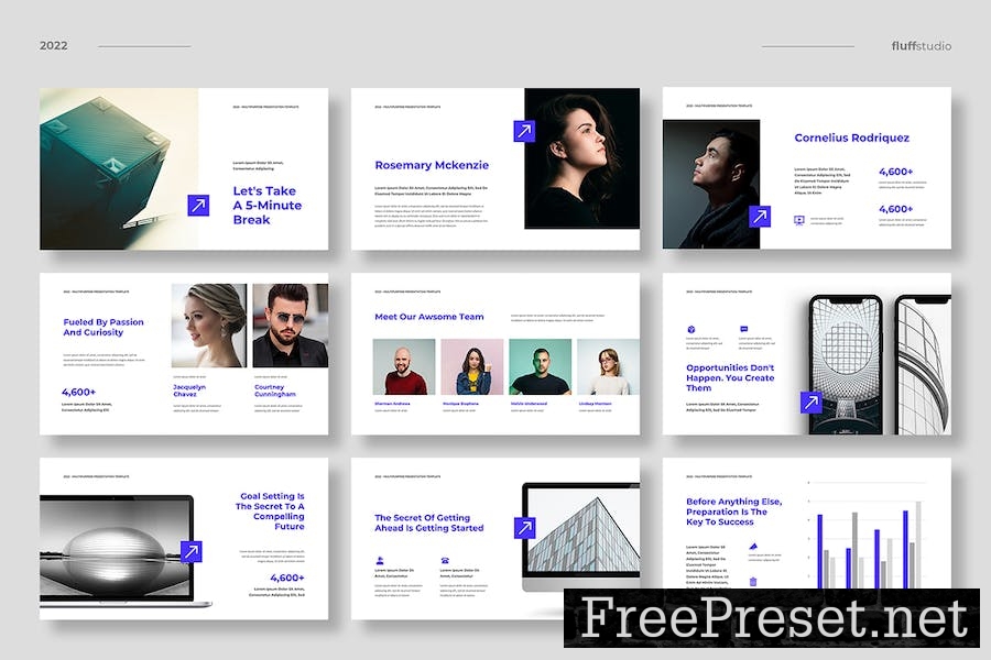 Contrician - Multipurpose Google Slides Template TQ252RK