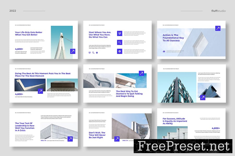 Contrician - Multipurpose Google Slides Template TQ252RK