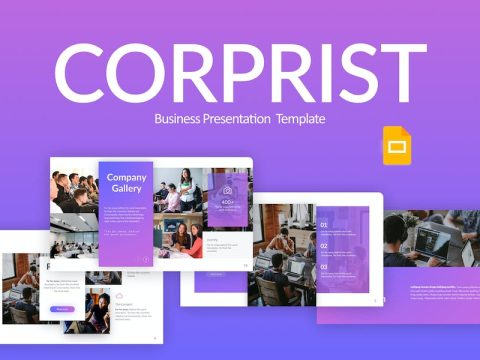 Corprist Purple Modern Business Google Slides 6CWHZL3