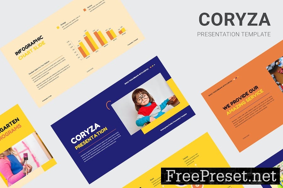 Coryza - Kindergarten Profile Google Slides DWZLM9B