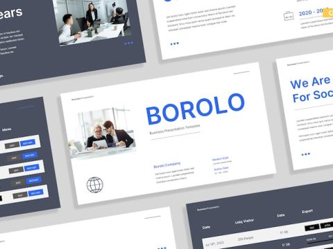 Creative Blue White Business Strategy 001