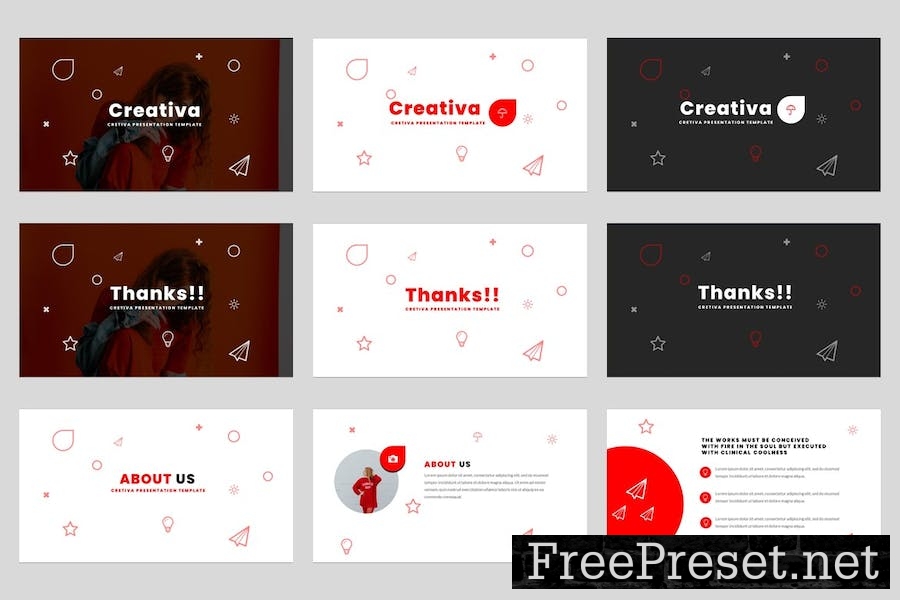 Creative Google Slides Template P4EEX2H