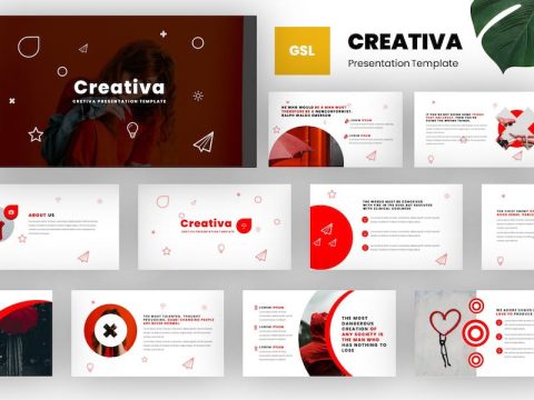 Creative Google Slides Template P4EEX2H