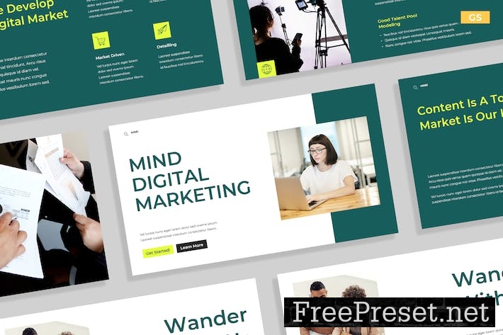 Creative Teal Lime Digital Marketing 008