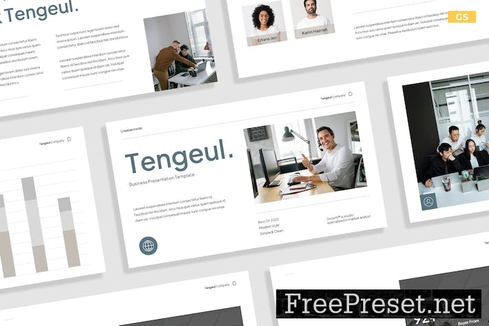 Creative White Teal Business Company Profile 021 C4GVGLX