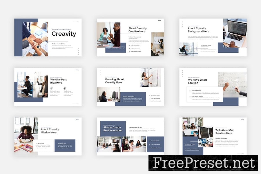 Creavity - Creative Business Google Slides 3ET2NMT