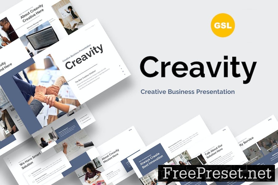 Creavity - Creative Business Google Slides 3ET2NMT