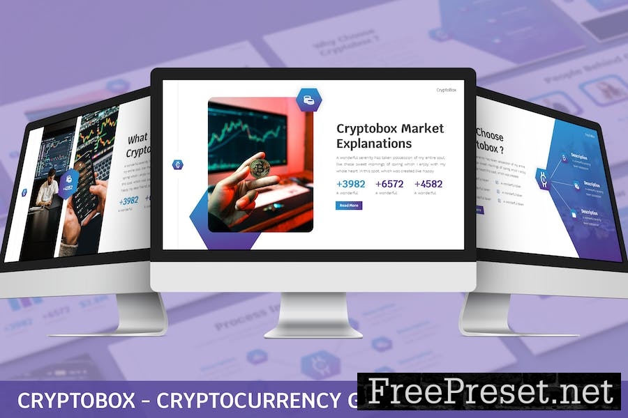 Cryptobox - Cryptocurrency Google Slide Template 2JCU5CS