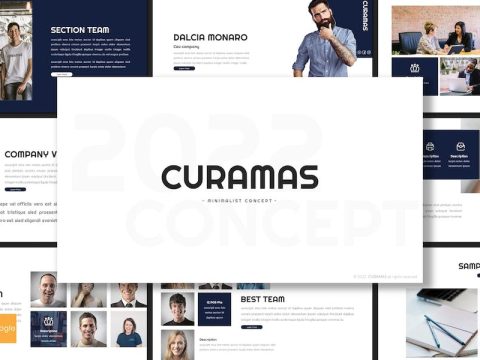 Curamas - Business Google Slides Template CNEVLSW