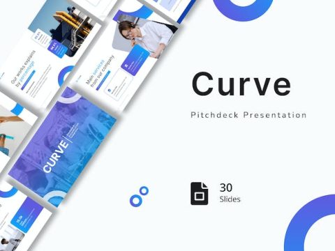 Curve - Pitchdeck Presentation Google Slide CJEDK7A