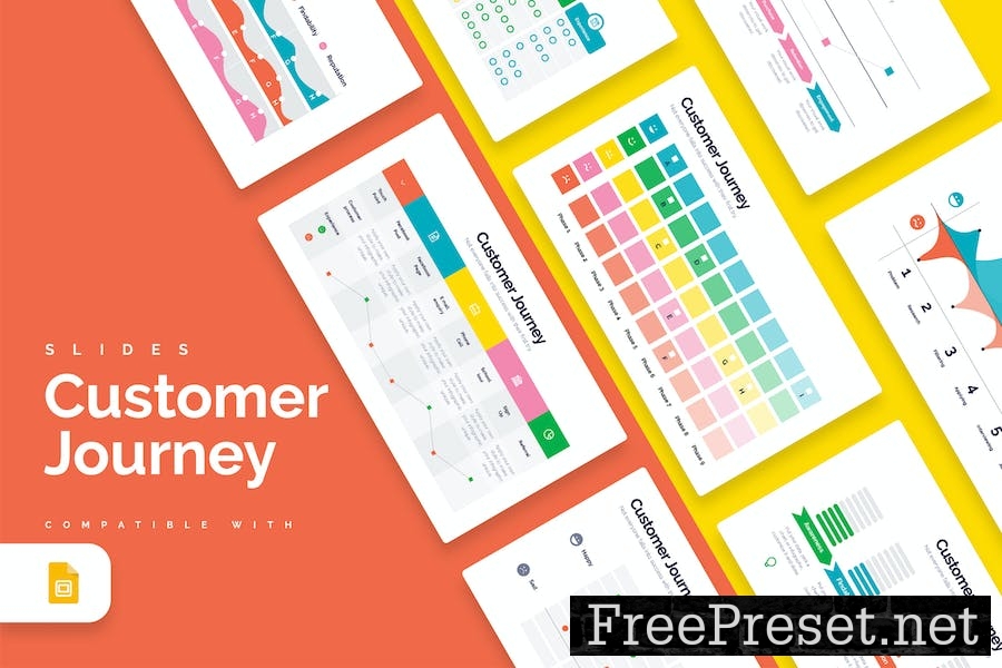 Customer Journey Google Slides Infographics TZ8LWL8