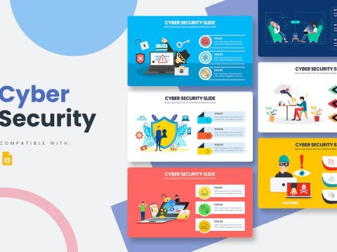 Cyber Security Google Slides Infographics N7Q4XDD