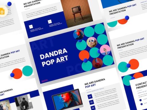 Dandra - Pop Art Google Slides Template TQFSXCY