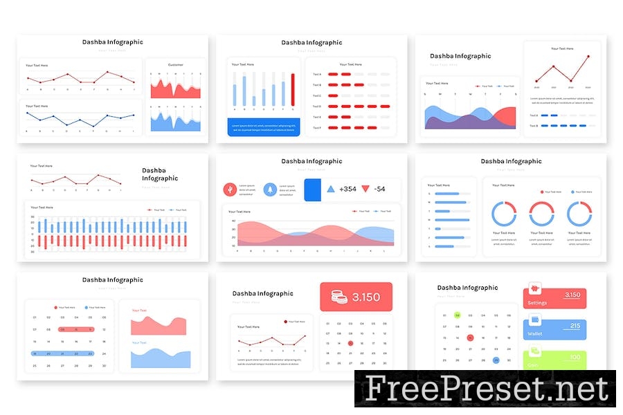 Dashba Infographic - Google Slides Template 7UC73X6