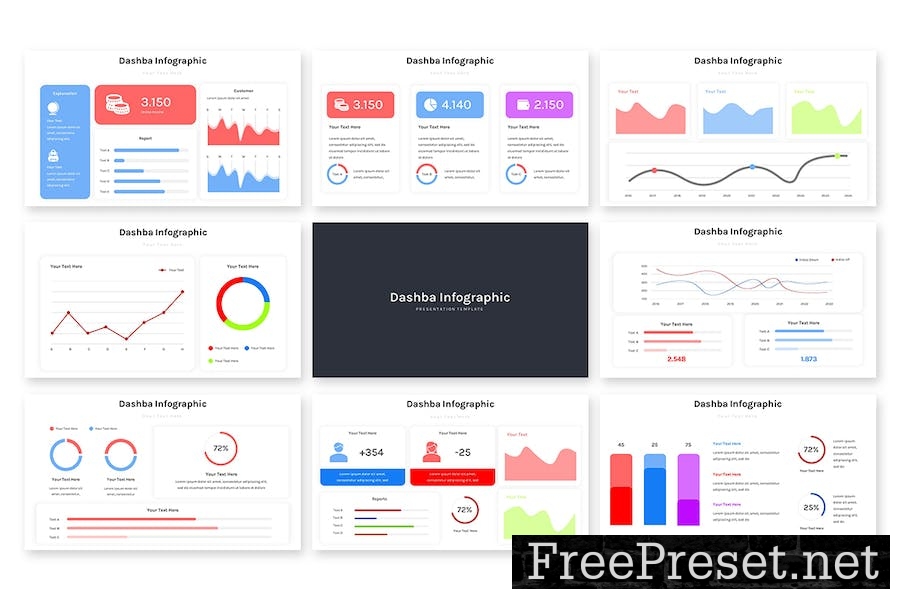 Dashba Infographic - Google Slides Template 7UC73X6