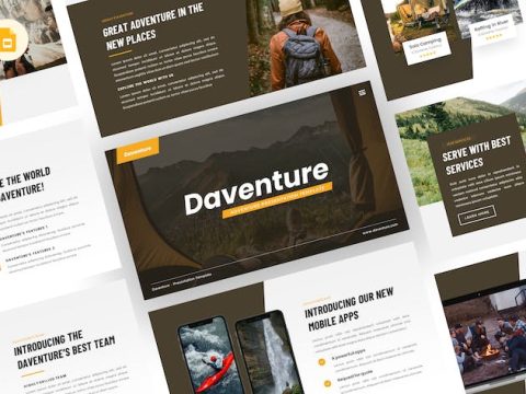 Daventure - Adventure Google Slides Template FA26JB8